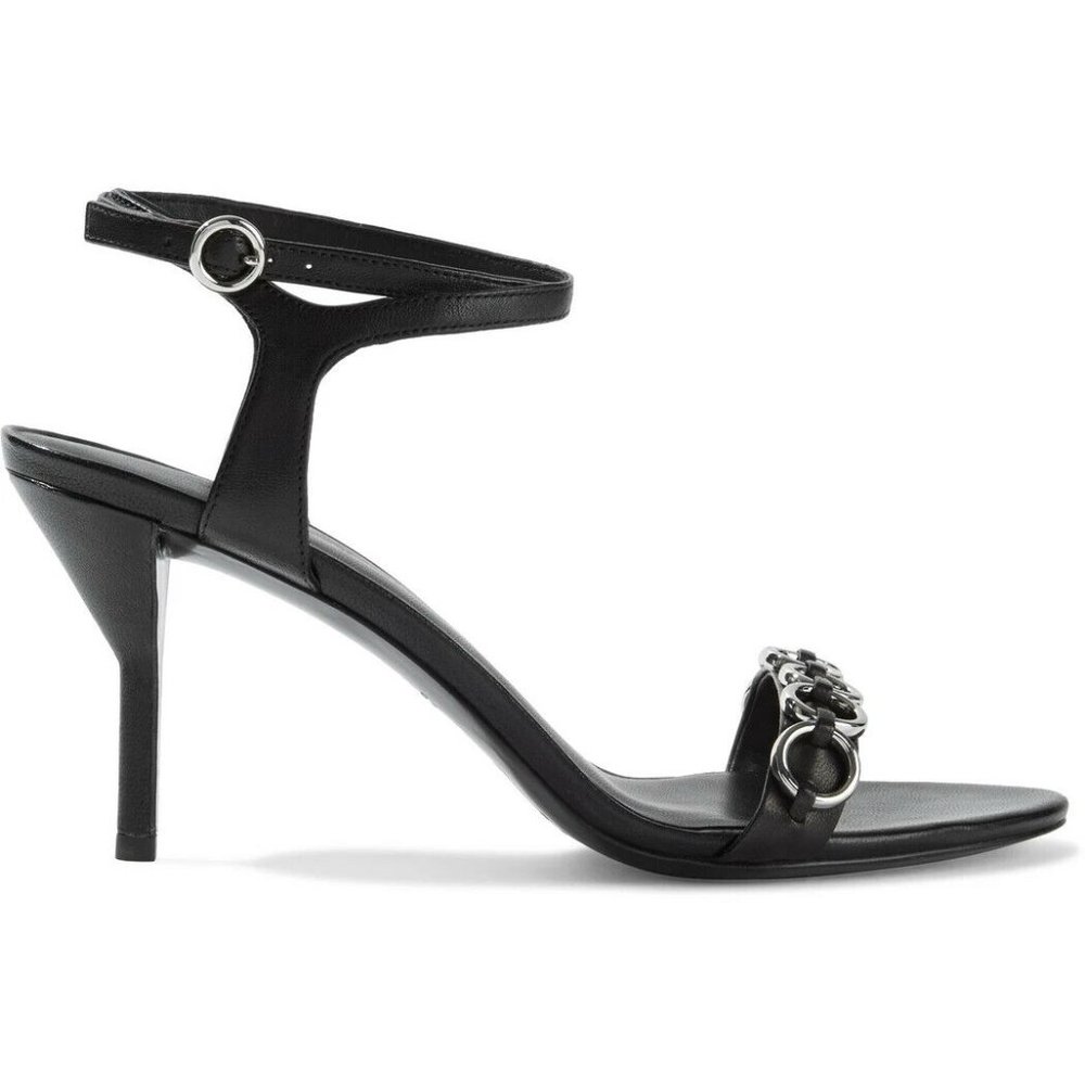 3-1 Phillip Lim women's Alyse leather open toe heel sandals - Picture 2 of 5
